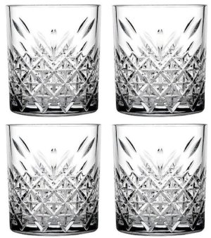 Whisky 4pc Cut-Glass Timeless 52810