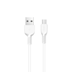 Hoco Fast Charge 30W USB to Micro Cable - White 2 Metres