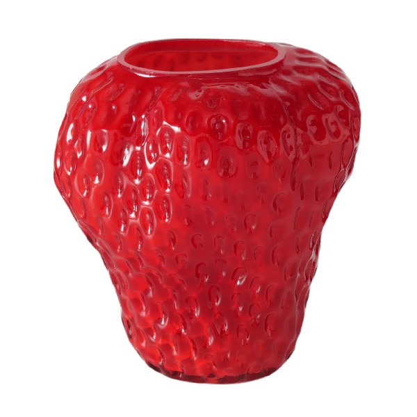 Mento Red Strawberry Look Vase