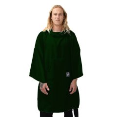 Drirobe Long Sleeve Surf Swim Poncho - Bottle Green - M