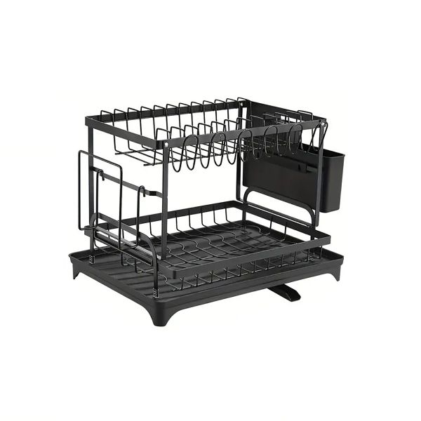 Dish Drying Rack for Cup 2 Tier Large Dish Drying Rack for Kitchen Counter