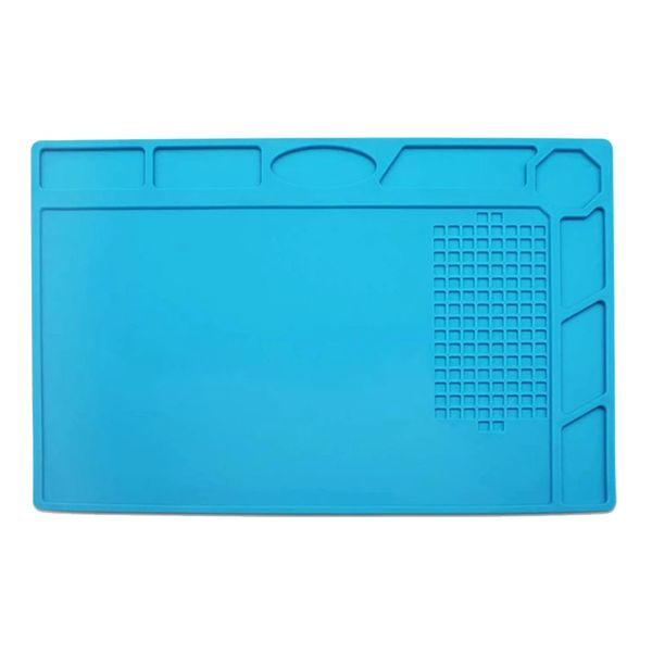 32x23cm Heat Insulation Silicone Pad Desk Mat for Soldering Repair