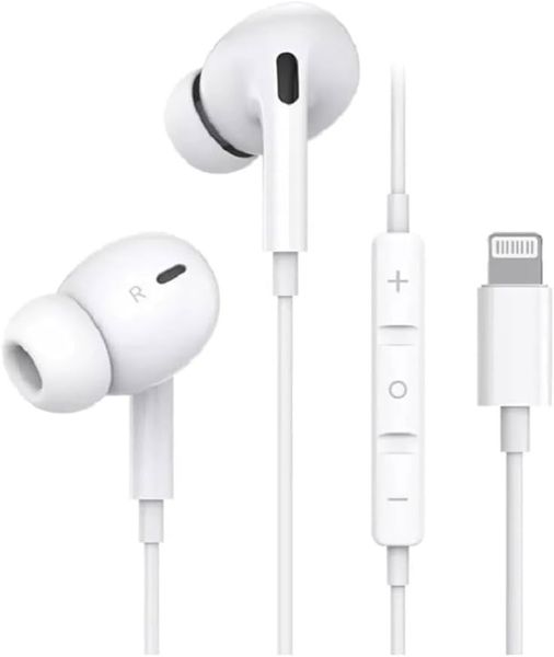 Lightning Connector Earphones High-Quality 8-Pin Wired Headset JH-7A