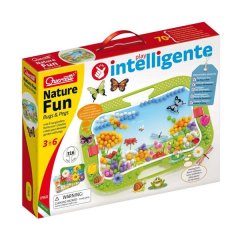 Quercetti - Fun Bugs &amp; Pegs - Insect-Themed Peg Board Activity for Toddlers