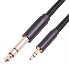 3.5Mm To 6.35Mm Adapter Aux Cable, 1 Meter