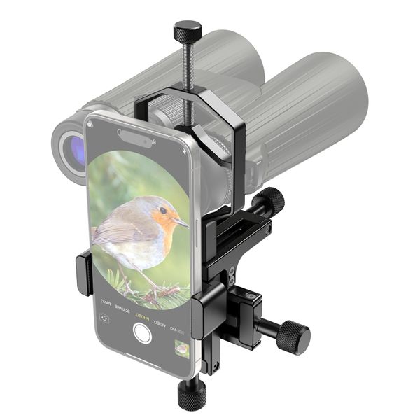 Universal telescope phone adapter