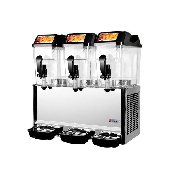 Juice Dispenser Summit - 3 Bowl 18L Each (LED Display &amp; Agitation)