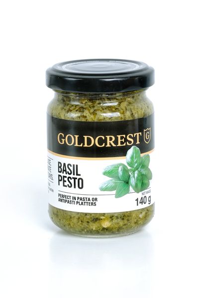 Goldcrest - Basil Pesto 140g x 3