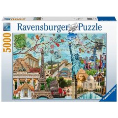Ravensburger 5000 Piece Puzzle At Big City Collage