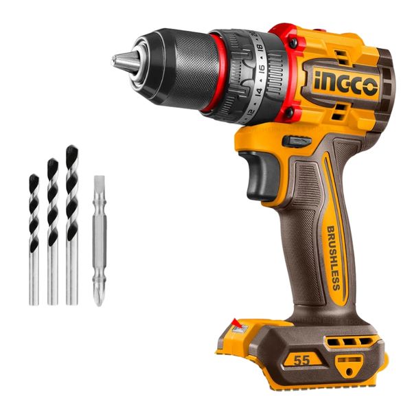 Ingco - Cordless Impact Drill - 55NM - Unit Only