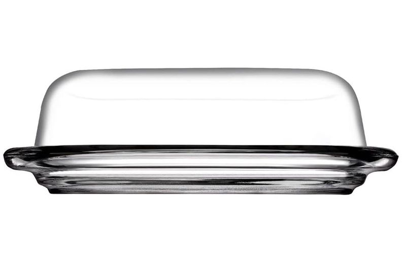 Pasabahce Butter Dish With Glass Lid - 250g