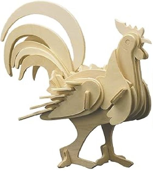3d Puzzle Rooster, animal
