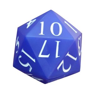 Teachers First Choice Dice 110mm 20 Face Number Pac