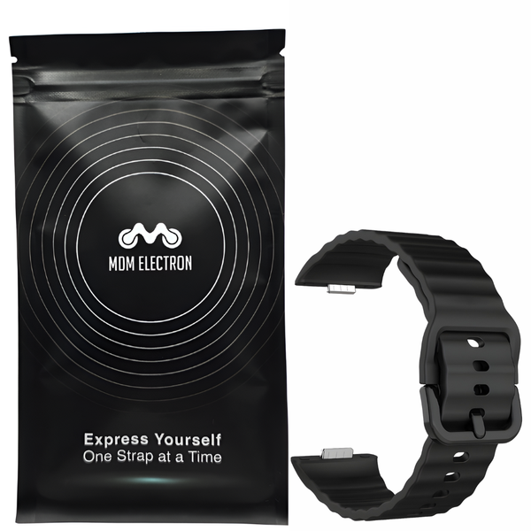 Wave Silicone Sport Strap Compatible with Huawei Fit 3/4/4Pro