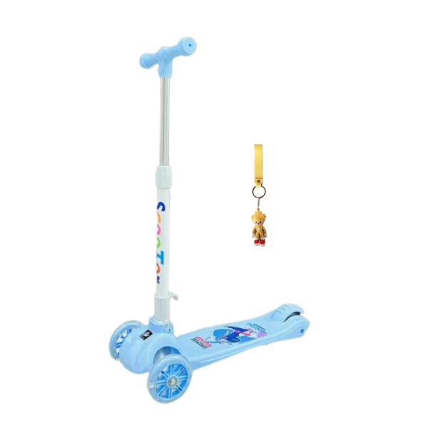 3 Wheels Heavy Duty Premium Blue Scooter