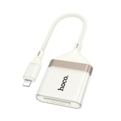 SD Card Reader for IOS SD &amp; Micro SD Dual Slots Memory Card Reader for iPa
