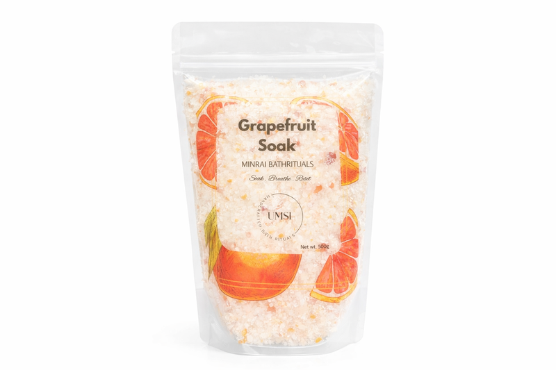 UMSI Grapefruit Soak Mineral Bath Salt - 580g