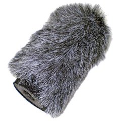 Azden SWS-100 High Performance Faux Fur Windshield - Grey
