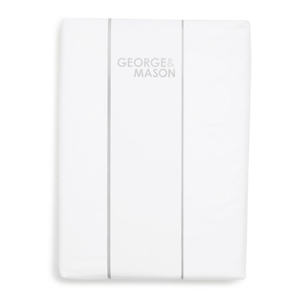 George &amp; Mason 400TC Egyptian Cotton XDXL Fitted Sheet