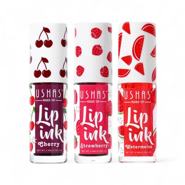 Set of 3 - Ushas Lip Ink Tint Stain Long Lasting Waterproof