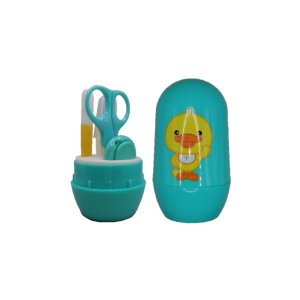 The Mom Shop High Quality 4 In 1 Baby Nail Care Kit - Green Duck Theme