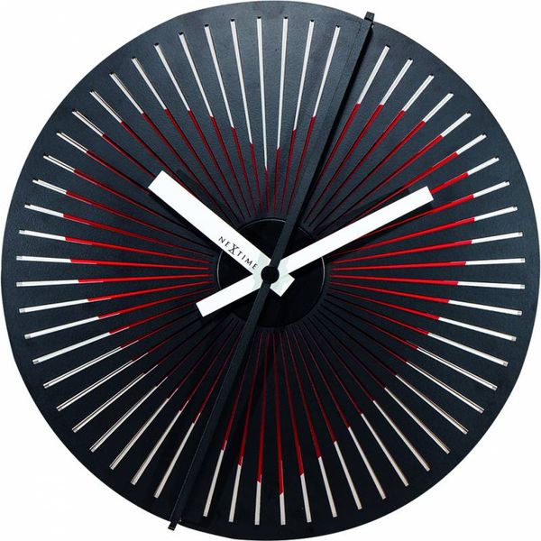 NeXtime 30cm Kinegram Heart Wall Clock - Designed by Zoltan Kecskemeti