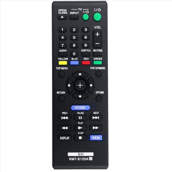 -B120A Replace Remote Control for 3D DVD Player