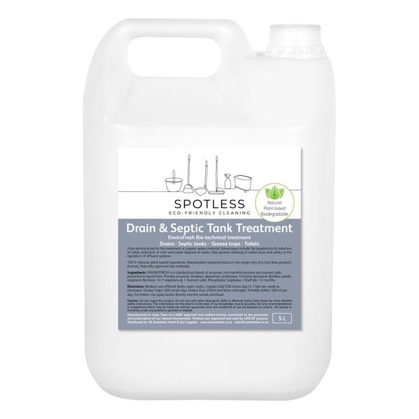 Spotless Eco-Friendly Natural Drain &amp; Septic Tank Treatment with Enzymes