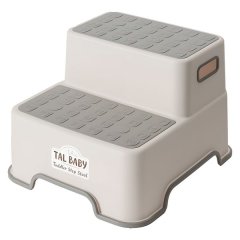 Double Step Stool for Kids Non-Slip 2 Step Stool for Toddlers