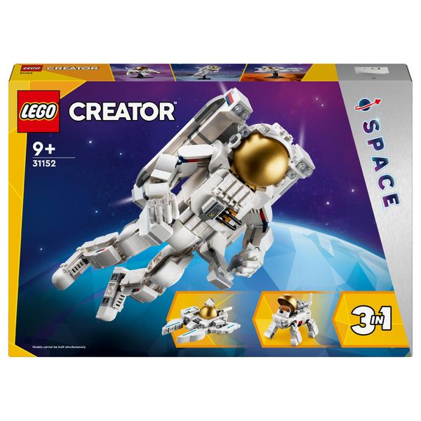 LEGO® Creator 3in1 Space Astronaut 31152 Building Toy Set - 647 Pieces