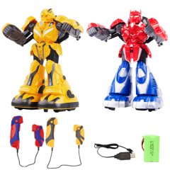 MorFansi Remote Control Fighting Robots Set of 2 Battlebots Toys Robot