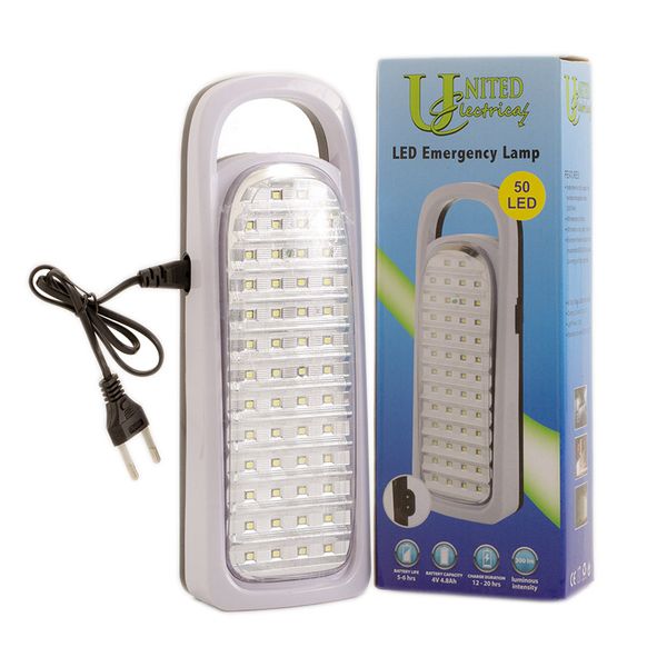 United Emergency Light Rechargeable 50 Led - 2 Pack