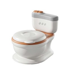 Potty Training with Flush Like Button