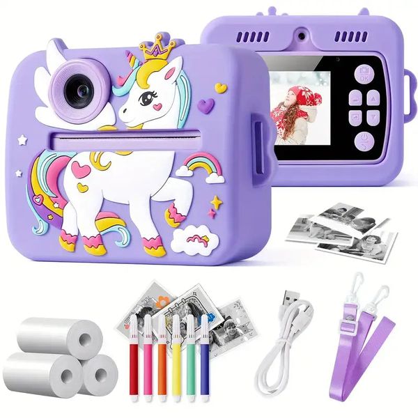 Lovcliks Print Camera A100 Purple