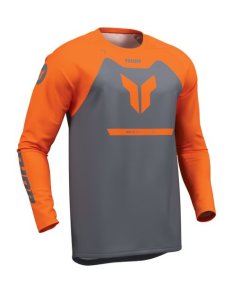 Thor Kids RideMode Menace Charcoal Jersey