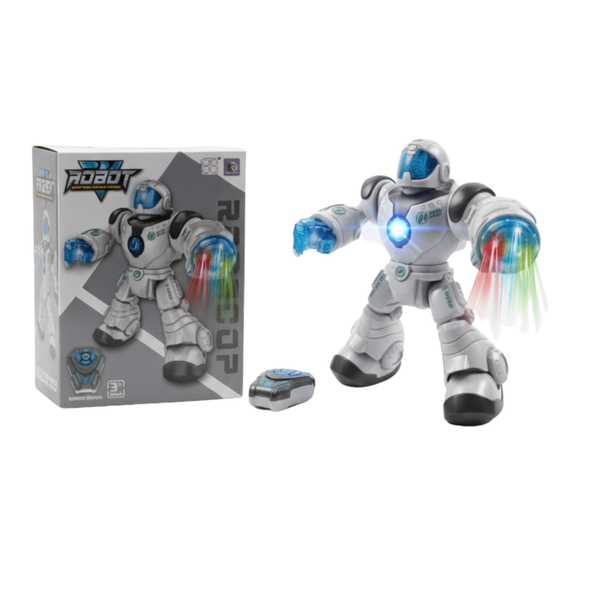 Kids Robot Toy - Remote Control Robot with Lights &amp; Sounds