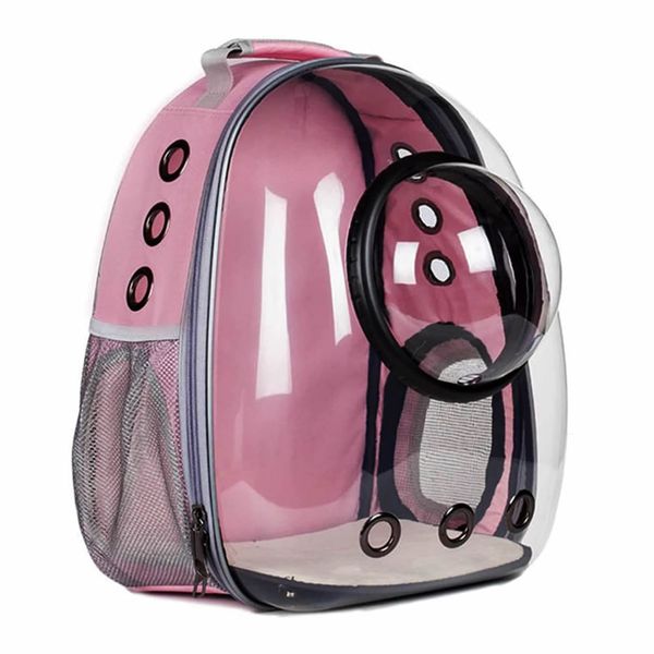 Cat Backpack, Pet Bubble Backpack, Pet Travel Bag with Space Cover