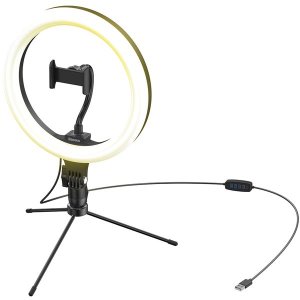 Baseus Live Stream 360 Degree Rotatable LED 10" Ring Light with Tripod