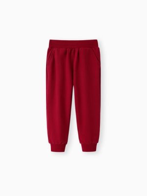 Cotton Jogger Pants - Kids Casual Sweatpants with Elastic Waist &amp; Cuff