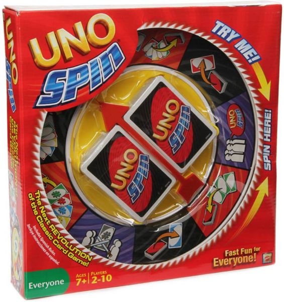 Uno Spin Board Game