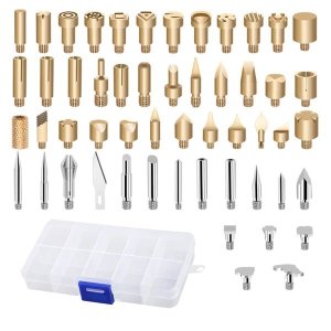53-Piece Pyrography Accessories Set, Heat Transfer And Engraving Tool Set