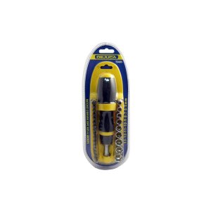 Ratchet S/driver - Bits and Sockets - 20/Piece - 6 Pack