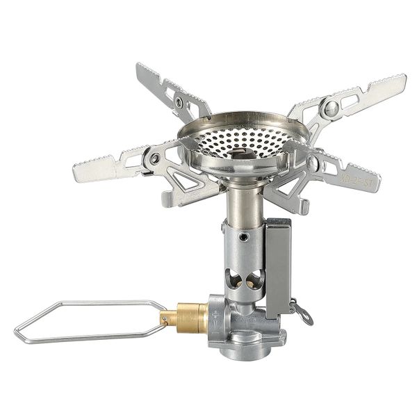 Campingmoon XD-2F Portable Gas Stove with Igniter &amp; Pressure Regulator