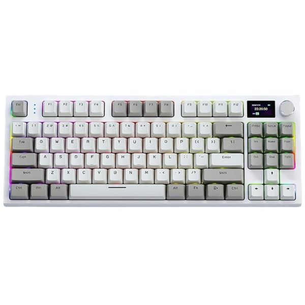 Wireless Mechanical Gaming Keyboard 87Keys Hot-Swappable
