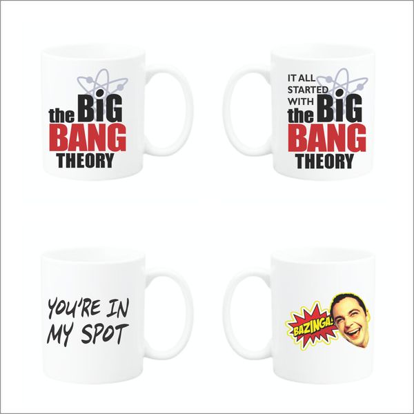 Big Bang Theory Coffee Mug Set