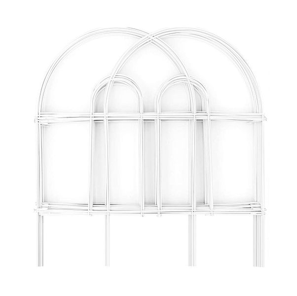 Garden Fencing White (Set of 40)