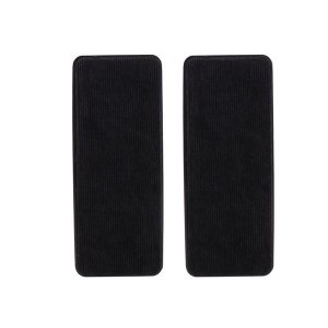 Deli Magnetic Whiteboard Eraser 125x50mm Black 2PCS