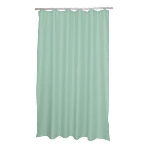 Plain Light Green Shower Curtain 180cm x 180cm