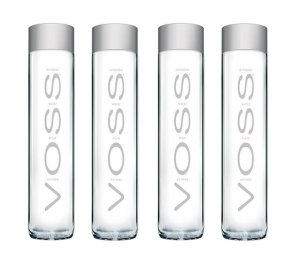 Voss Water Bottled Still Water 375ml in Glass Bottle - Pack of 4