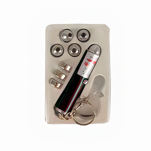 Wonder Towel Luxury Laser Light Pointer Keychain with Batteries